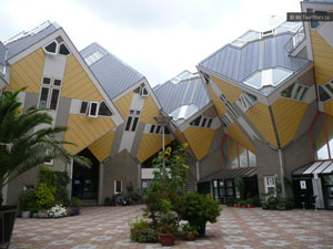 Кубичение здания Роттердама