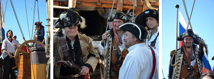 Пираты на борту русского парусника