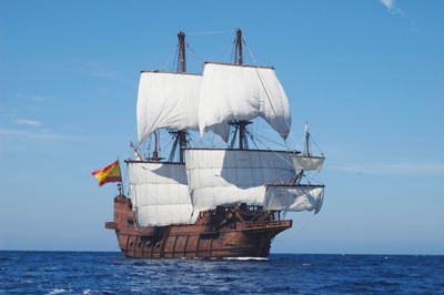 Реплика корабля Виктория